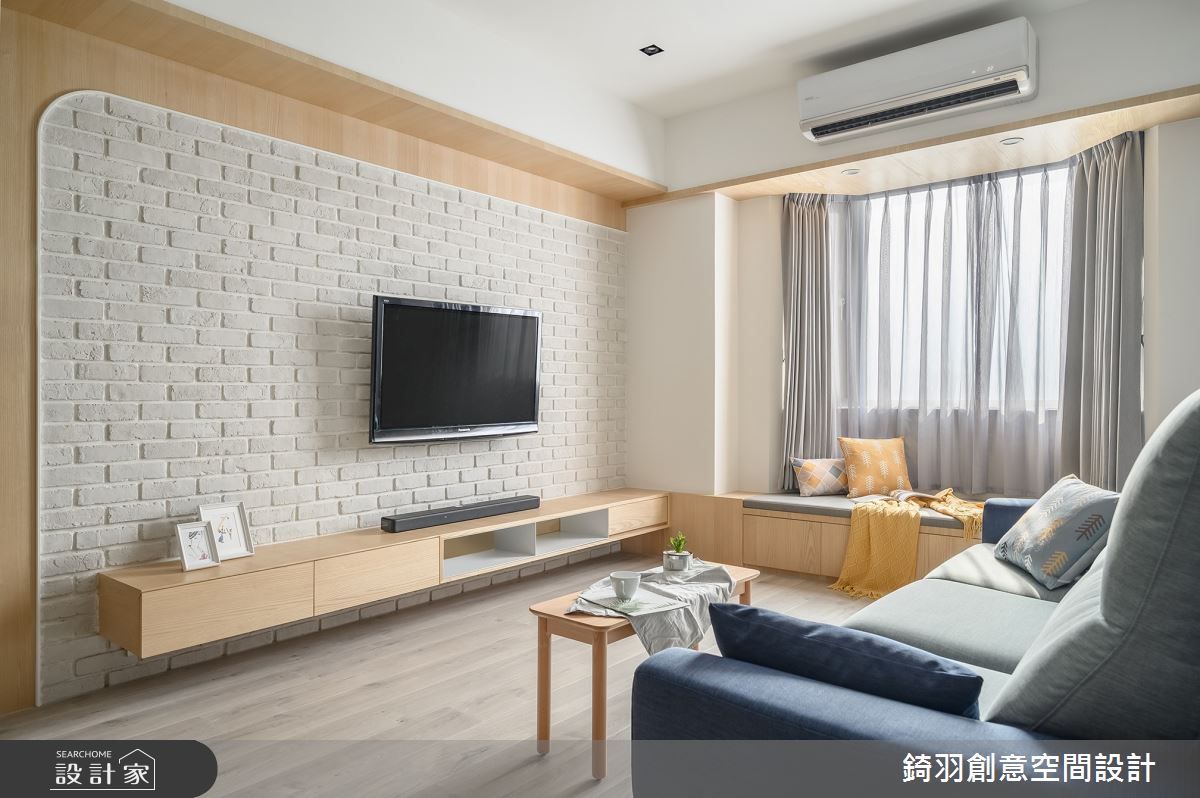 25坪老屋(16~30年)＿北歐風客廳案例圖片＿錡羽創意空間設計＿錡羽_38之4