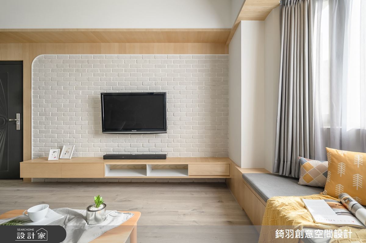 25坪老屋(16~30年)＿北歐風客廳案例圖片＿錡羽創意空間設計＿錡羽_38之5