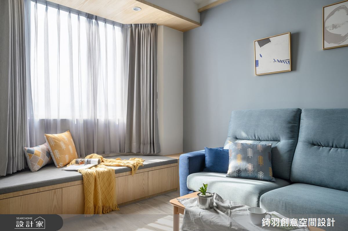 25坪老屋(16~30年)＿北歐風客廳案例圖片＿錡羽創意空間設計＿錡羽_38之6
