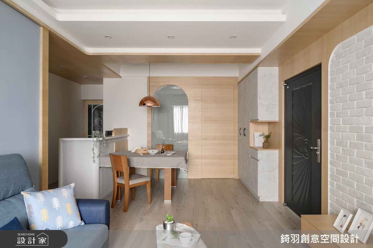 25坪老屋(16~30年)＿北歐風客廳案例圖片＿錡羽創意空間設計＿錡羽_38之7