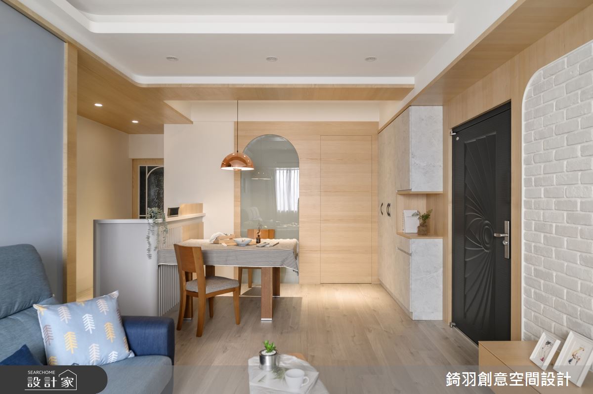 25坪老屋(16~30年)＿北歐風客廳案例圖片＿錡羽創意空間設計＿錡羽_38之8