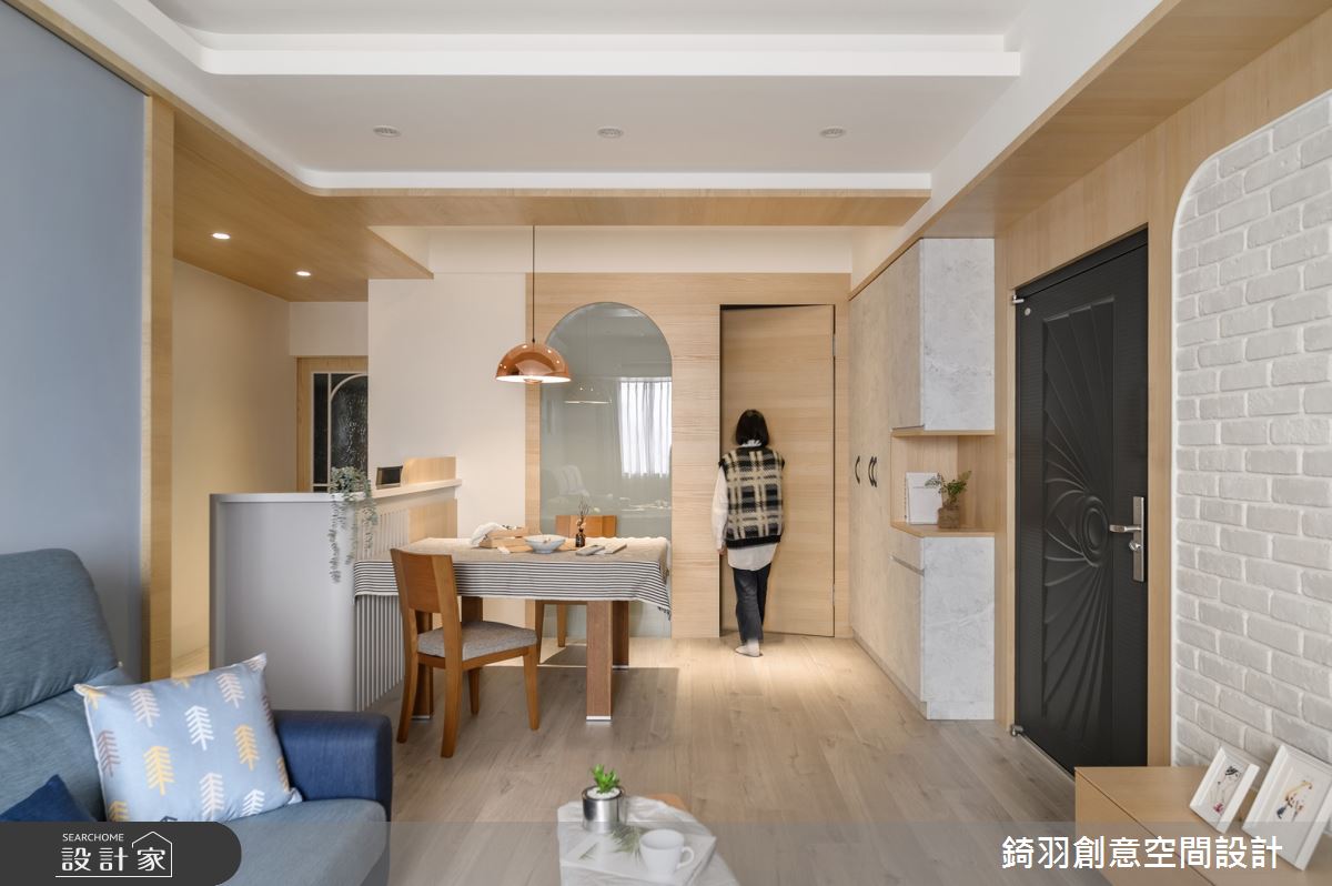 25坪老屋(16~30年)＿北歐風客廳案例圖片＿錡羽創意空間設計＿錡羽_38之9