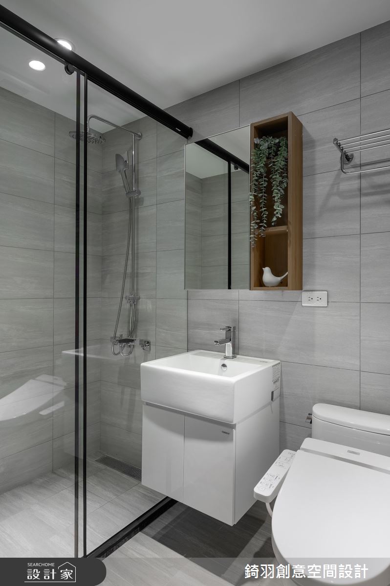 25坪老屋(16~30年)＿北歐風浴室案例圖片＿錡羽創意空間設計＿錡羽_38之29