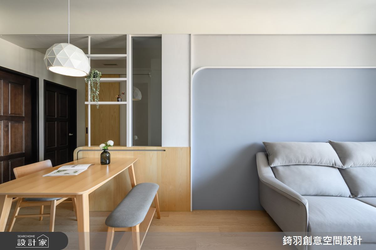 20坪新成屋(5年以下)＿北歐風客廳案例圖片＿錡羽創意空間設計＿錡羽_39之5