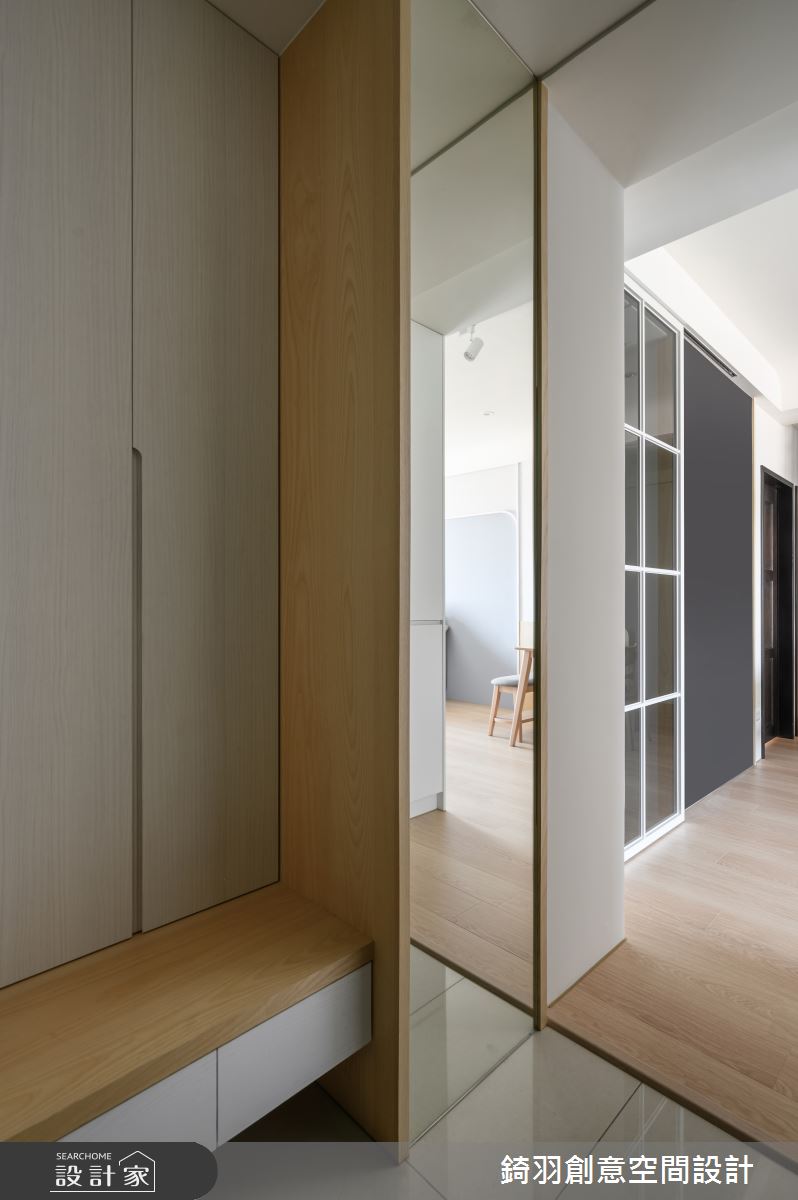 20坪新成屋(5年以下)＿北歐風玄關案例圖片＿錡羽創意空間設計＿錡羽_39之1