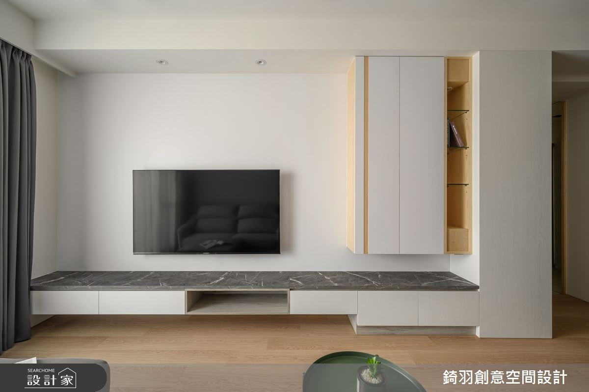 20坪新成屋(5年以下)＿北歐風客廳案例圖片＿錡羽創意空間設計＿錡羽_39之9