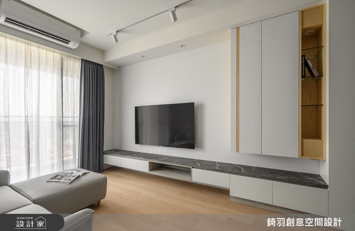 20坪新成屋(5年以下)＿北歐風客廳案例圖片＿錡羽創意空間設計＿錡羽_39之11