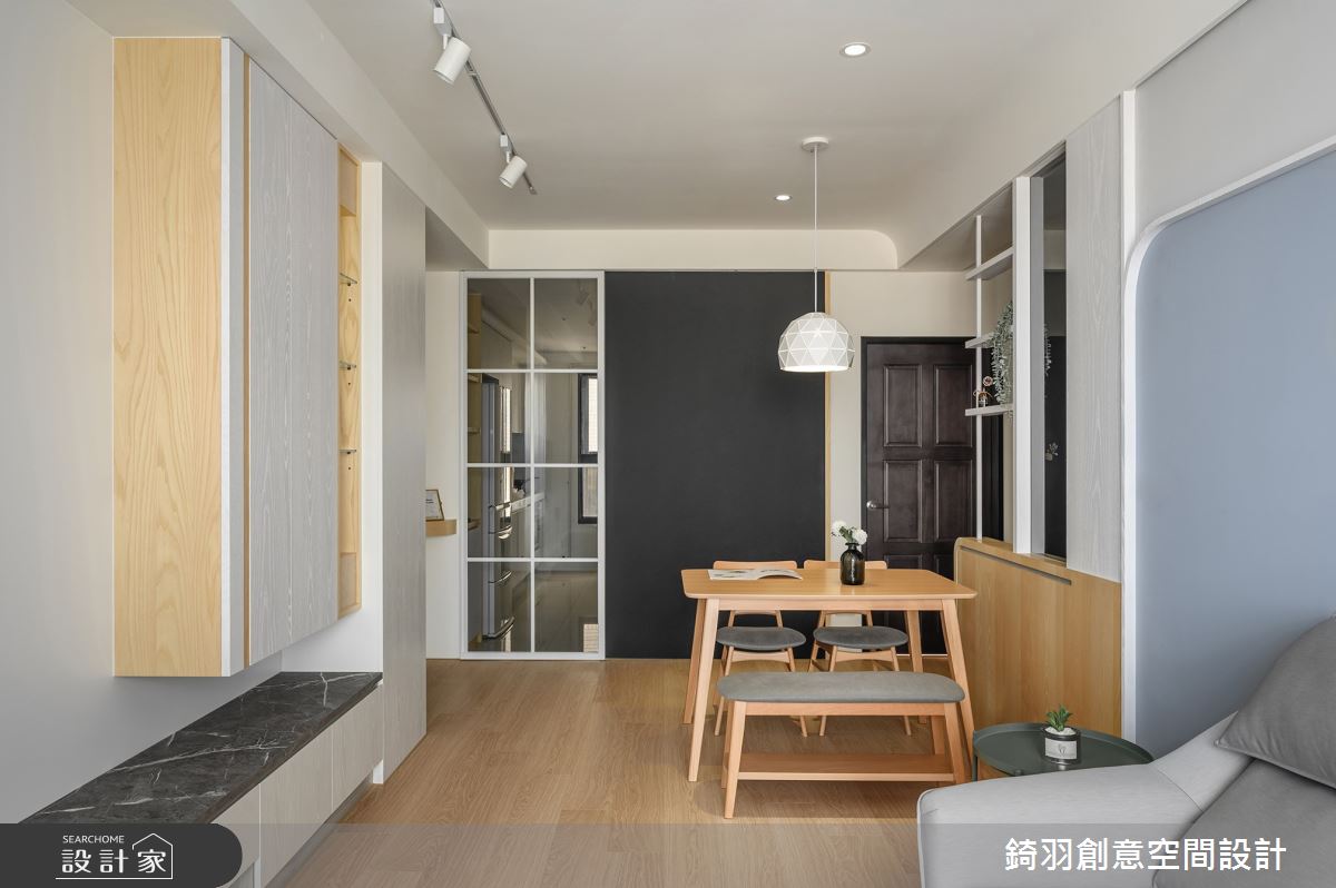 20坪新成屋(5年以下)＿北歐風客廳案例圖片＿錡羽創意空間設計＿錡羽_39之13