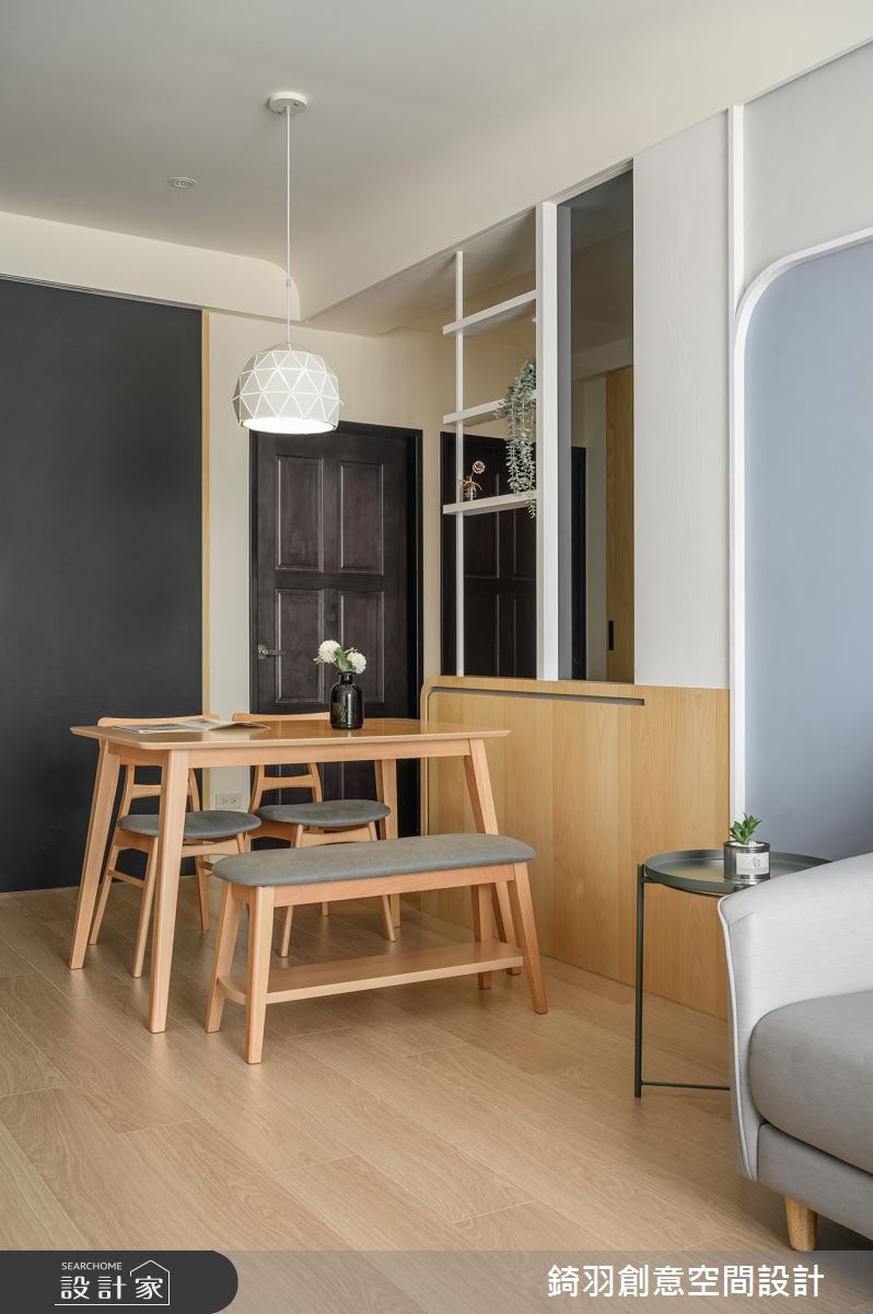 20坪新成屋(5年以下)＿北歐風客廳案例圖片＿錡羽創意空間設計＿錡羽_39之14