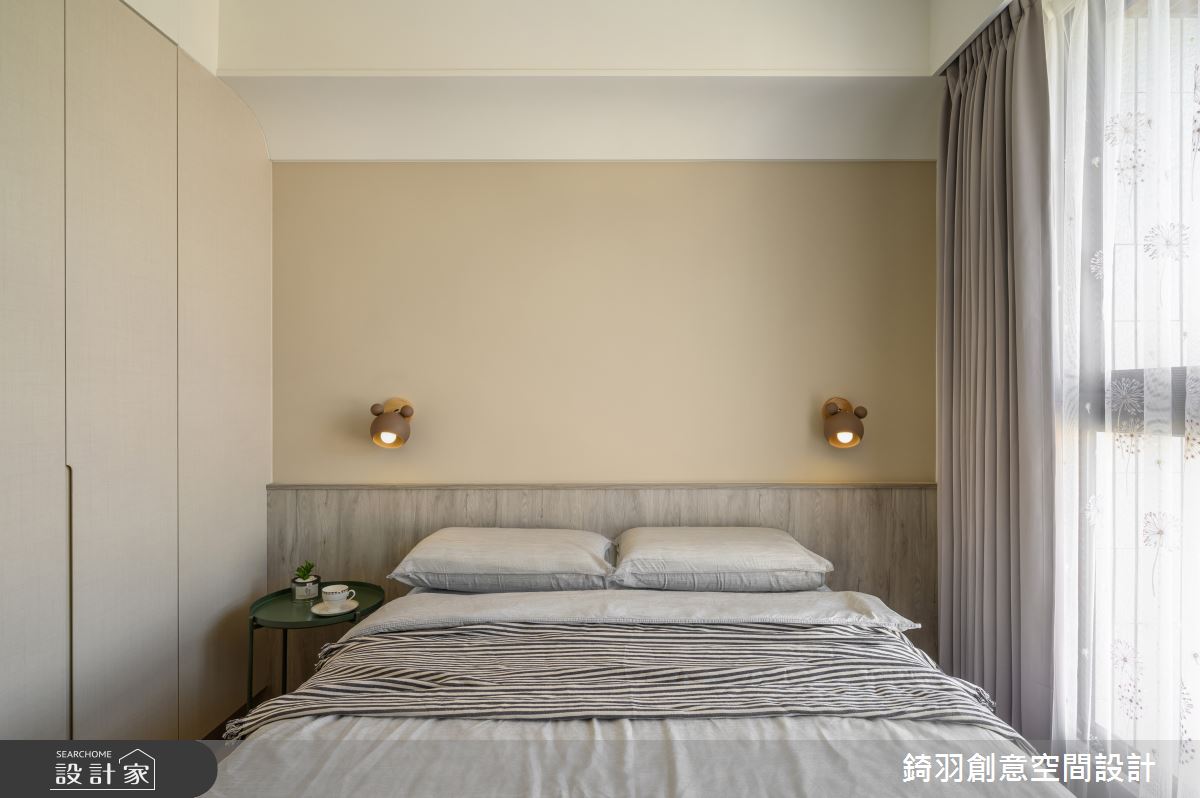 20坪新成屋(5年以下)＿北歐風臥室案例圖片＿錡羽創意空間設計＿錡羽_39之18