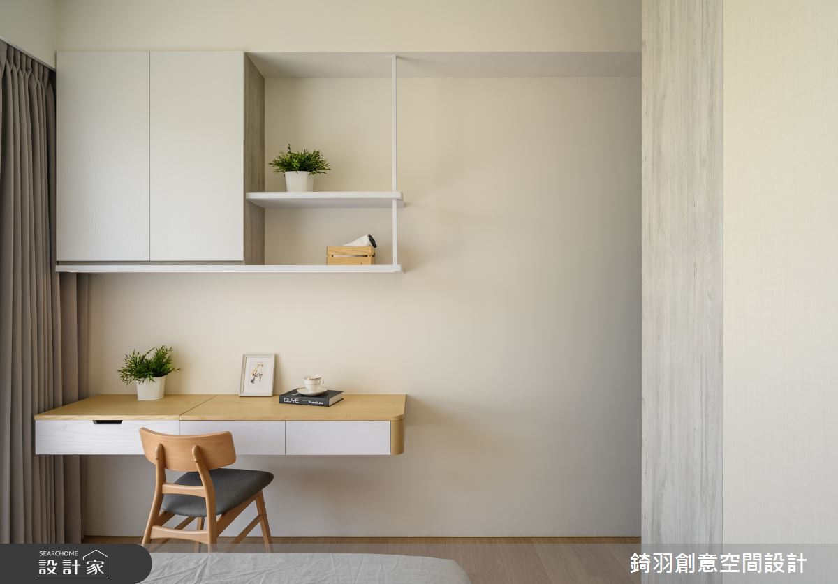 20坪新成屋(5年以下)＿北歐風臥室案例圖片＿錡羽創意空間設計＿錡羽_39之20