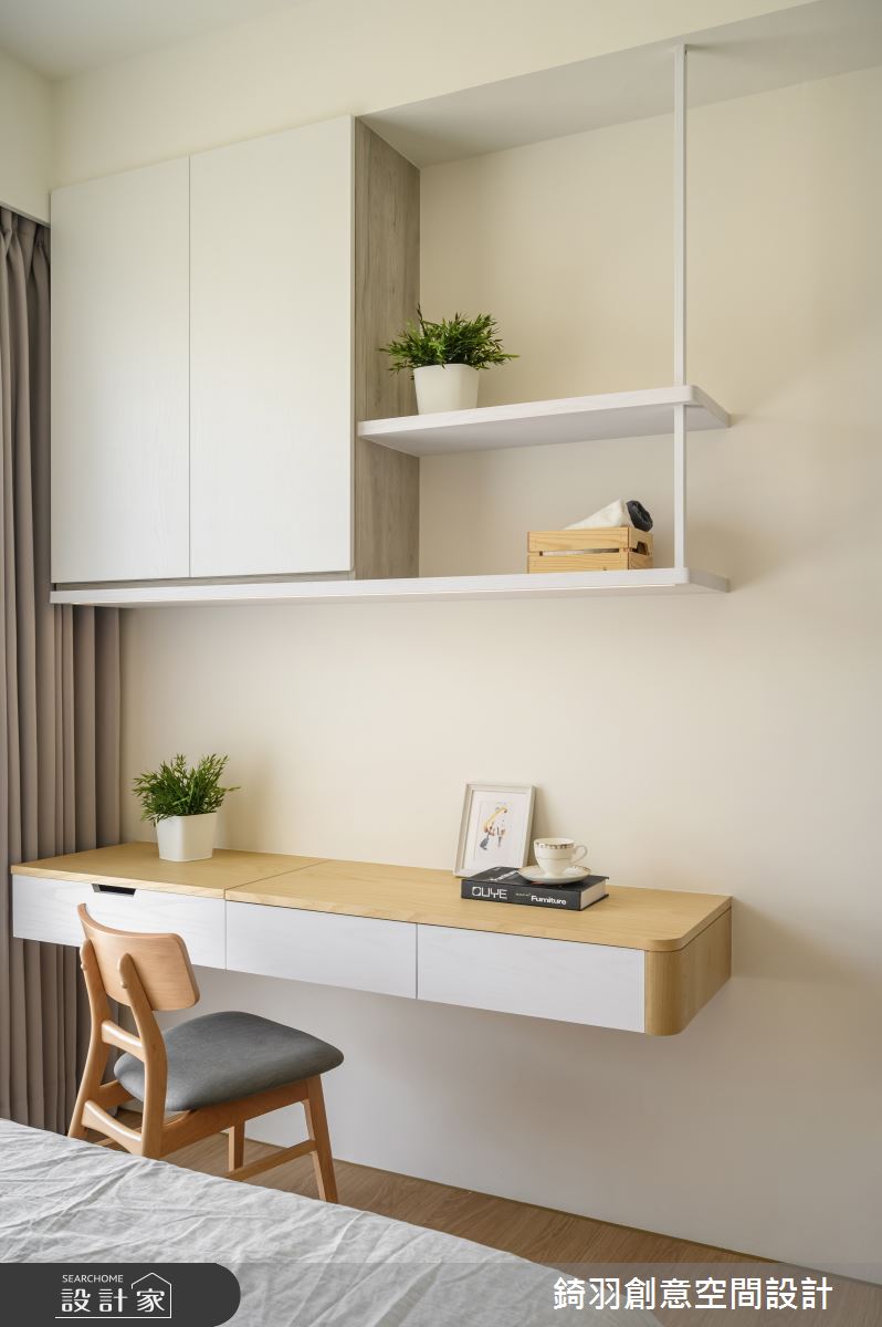 20坪新成屋(5年以下)＿北歐風臥室案例圖片＿錡羽創意空間設計＿錡羽_39之21