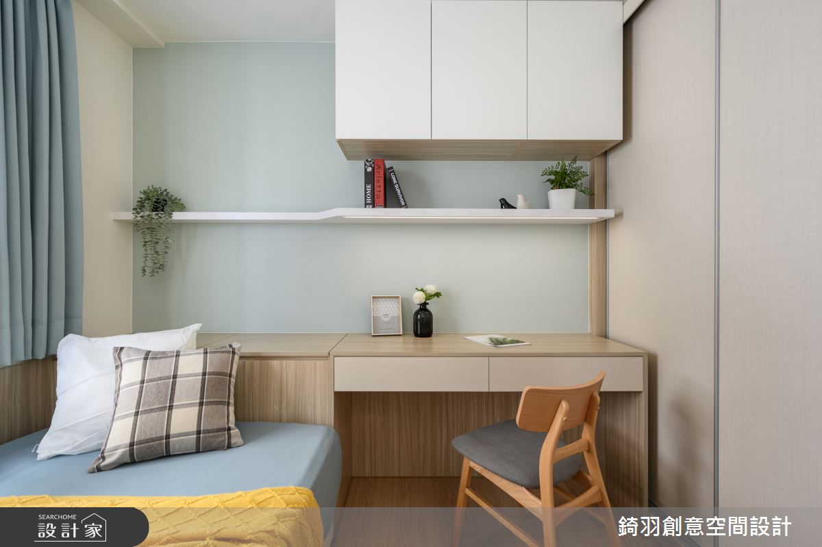 20坪新成屋(5年以下)＿北歐風臥室案例圖片＿錡羽創意空間設計＿錡羽_39之22