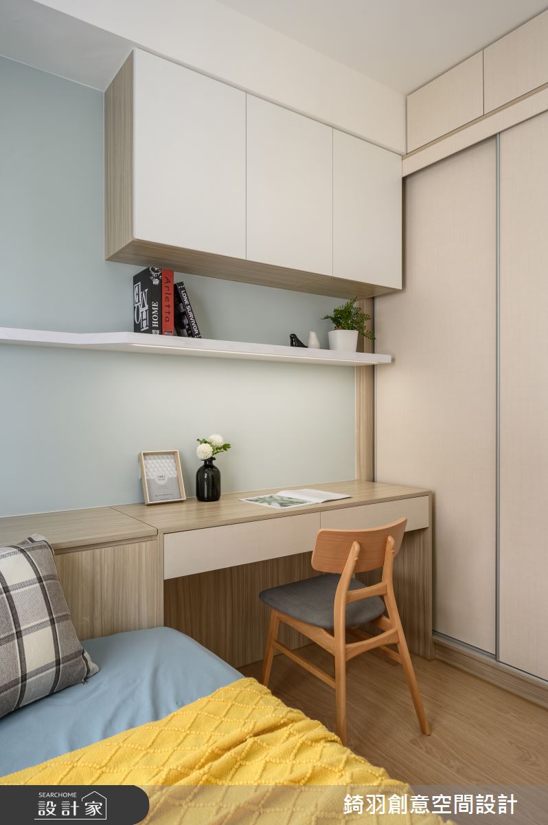 20坪新成屋(5年以下)＿北歐風臥室案例圖片＿錡羽創意空間設計＿錡羽_39之23