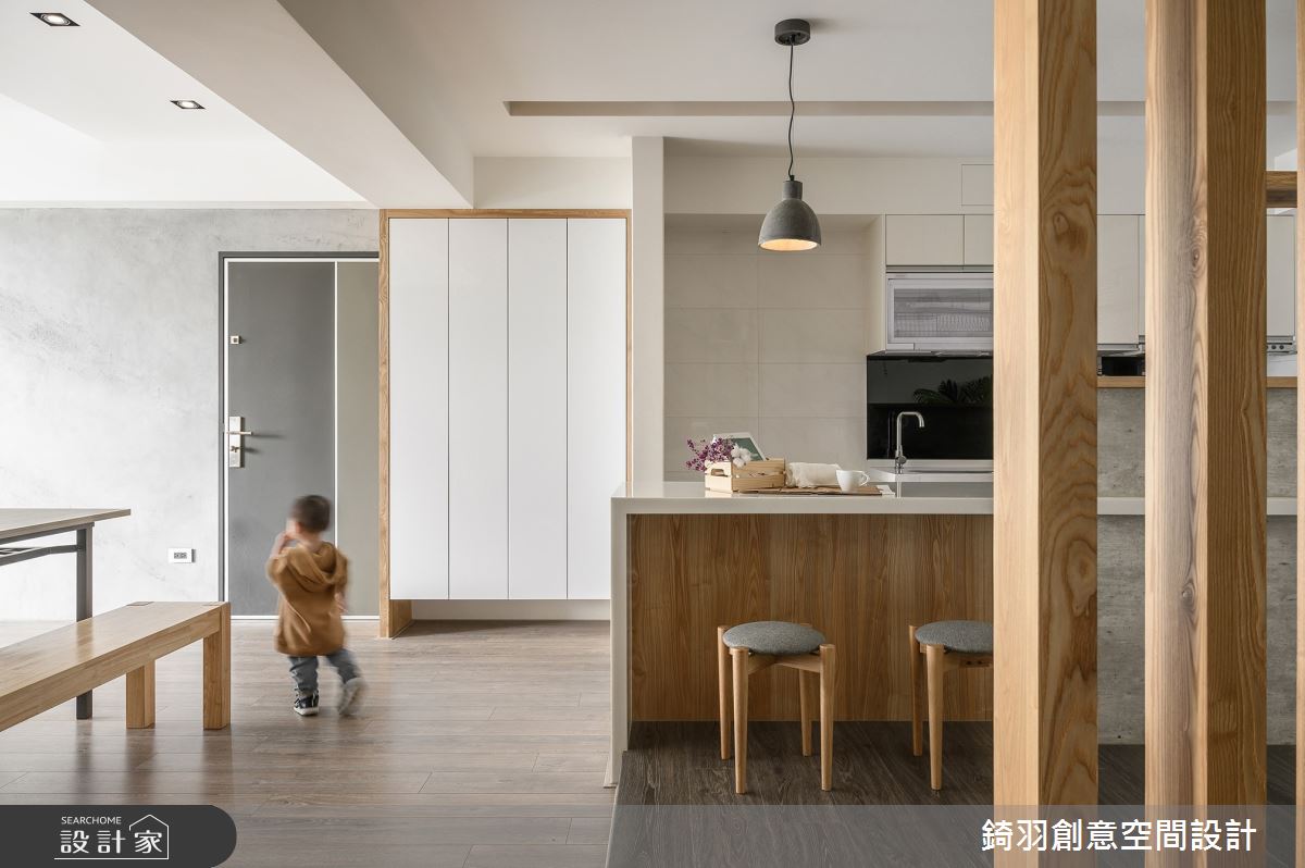 20坪新成屋(5年以下)＿日式無印風吧檯案例圖片＿錡羽創意空間設計＿錡羽_40之8