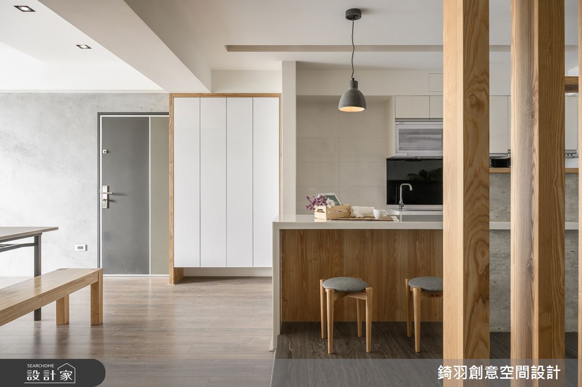 20坪新成屋(5年以下)＿日式無印風吧檯案例圖片＿錡羽創意空間設計＿錡羽_40之9