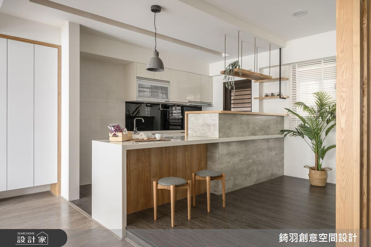 20坪新成屋(5年以下)＿日式無印風吧檯案例圖片＿錡羽創意空間設計＿錡羽_40之11
