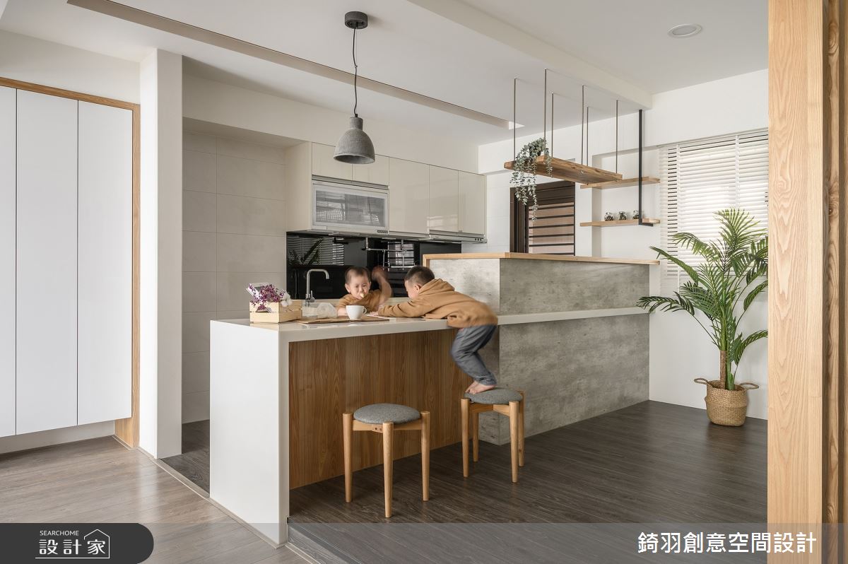 20坪新成屋(5年以下)＿日式無印風吧檯案例圖片＿錡羽創意空間設計＿錡羽_40之10