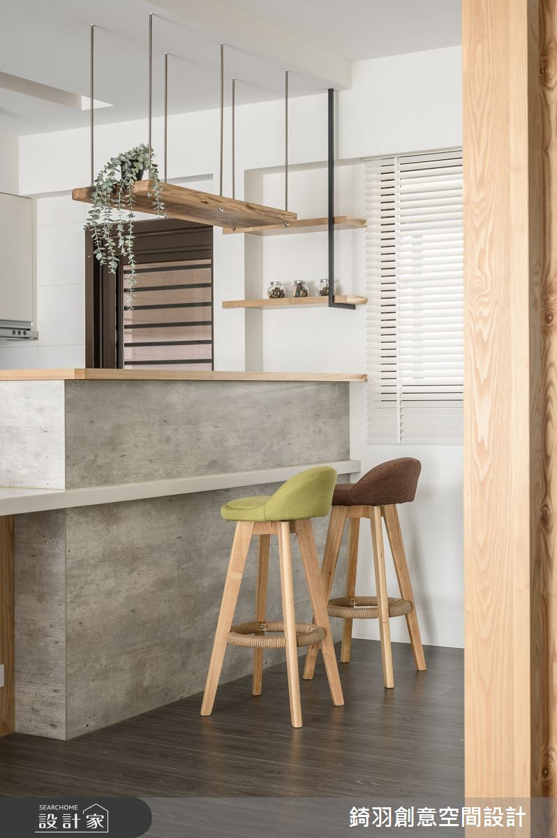 20坪新成屋(5年以下)＿日式無印風吧檯案例圖片＿錡羽創意空間設計＿錡羽_40之13
