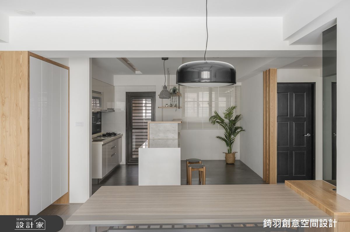 20坪新成屋(5年以下)＿日式無印風客廳案例圖片＿錡羽創意空間設計＿錡羽_40之22