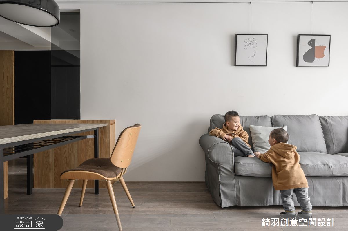 20坪新成屋(5年以下)＿日式無印風客廳案例圖片＿錡羽創意空間設計＿錡羽_40之7