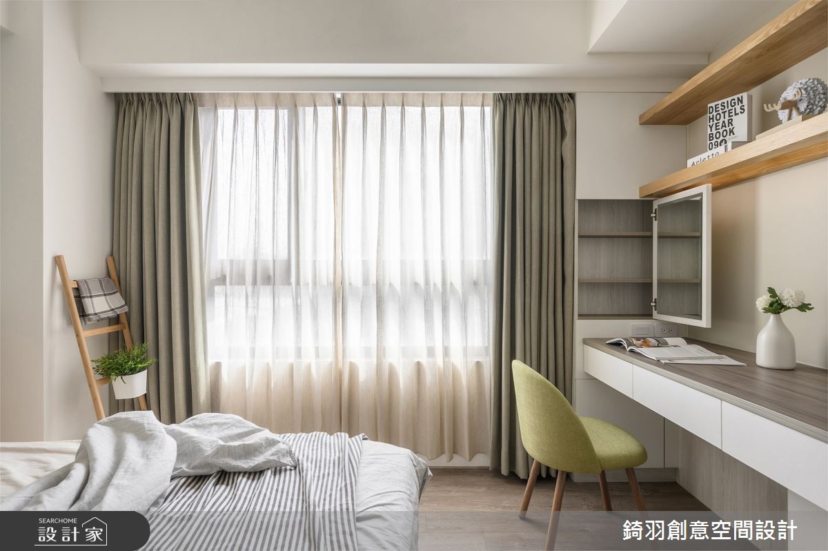 20坪新成屋(5年以下)＿日式無印風臥室案例圖片＿錡羽創意空間設計＿錡羽_40之26