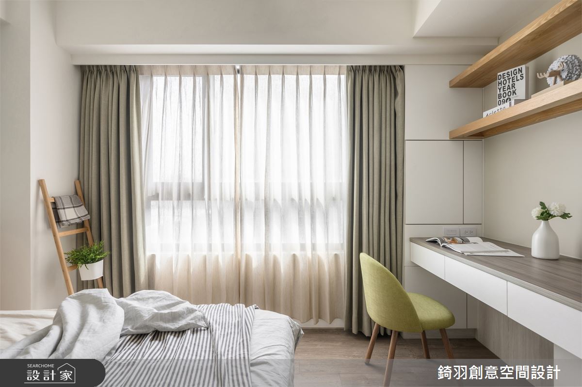 20坪新成屋(5年以下)＿日式無印風臥室案例圖片＿錡羽創意空間設計＿錡羽_40之27