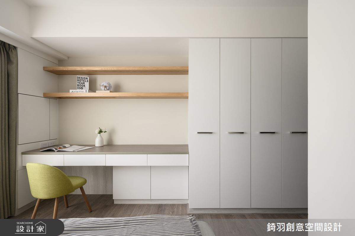20坪新成屋(5年以下)＿日式無印風臥室案例圖片＿錡羽創意空間設計＿錡羽_40之30