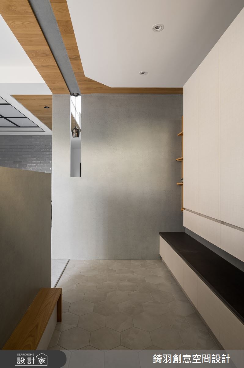 60坪老屋(31~40年)＿現代風玄關案例圖片＿錡羽創意空間設計＿錡羽_41之9