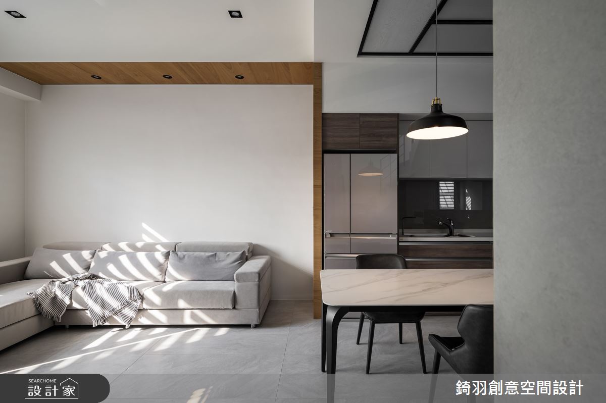 60坪老屋(31~40年)＿現代風客廳餐廳案例圖片＿錡羽創意空間設計＿錡羽_41之13