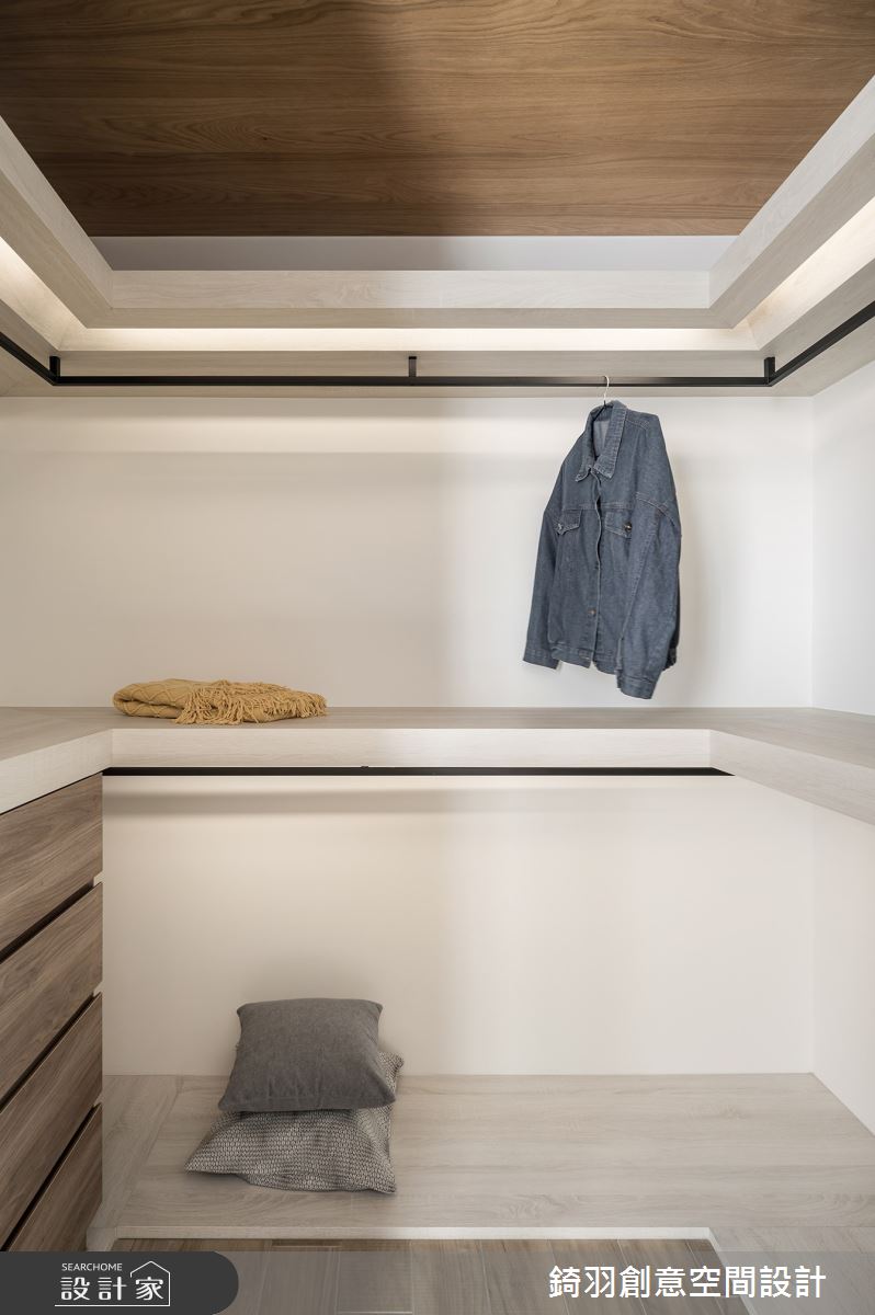 60坪老屋(31~40年)＿現代風更衣間案例圖片＿錡羽創意空間設計＿錡羽_41之29
