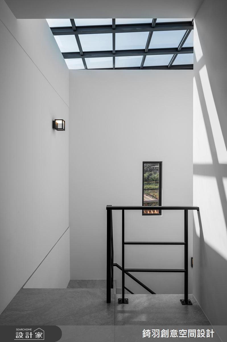 60坪老屋(31~40年)＿現代風樓梯案例圖片＿錡羽創意空間設計＿錡羽_41之42