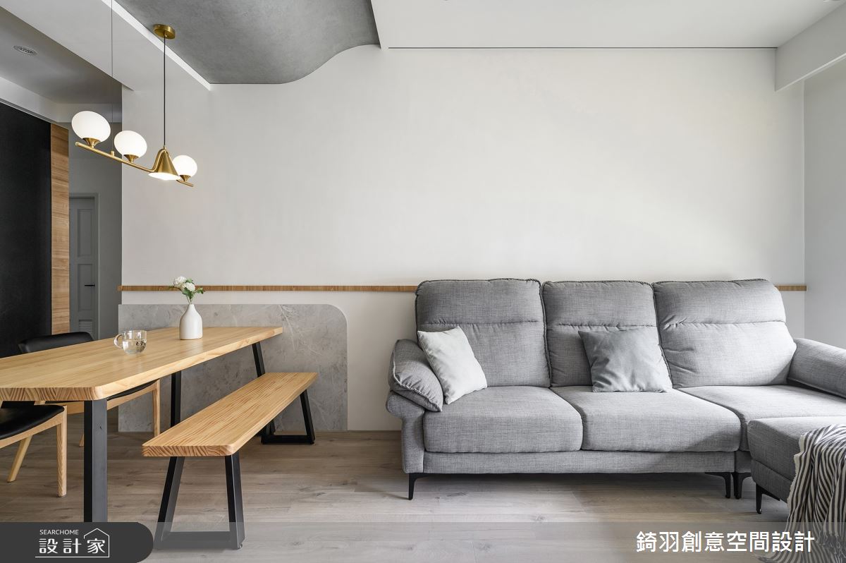 22坪新成屋(5年以下)＿現代風客廳案例圖片＿錡羽創意空間設計＿錡羽_42之11
