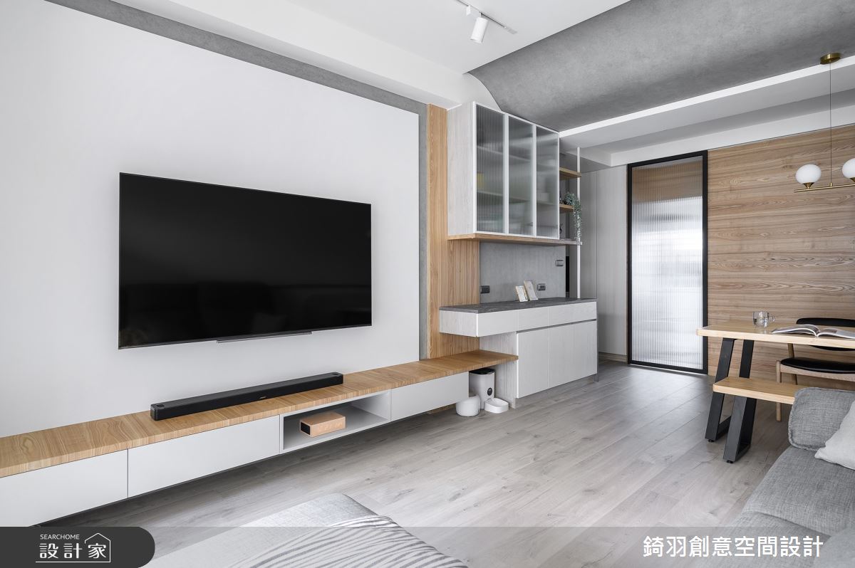 22坪新成屋(5年以下)＿現代風客廳案例圖片＿錡羽創意空間設計＿錡羽_42之18
