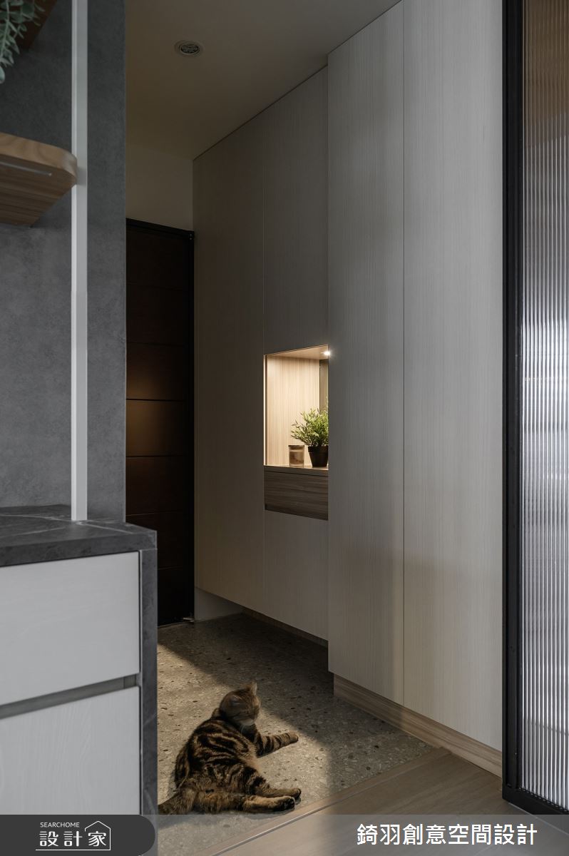 22坪新成屋(5年以下)＿現代風玄關案例圖片＿錡羽創意空間設計＿錡羽_42之2