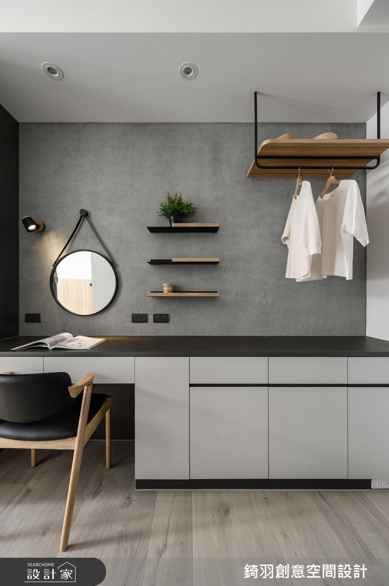 22坪新成屋(5年以下)＿現代風臥室案例圖片＿錡羽創意空間設計＿錡羽_42之31