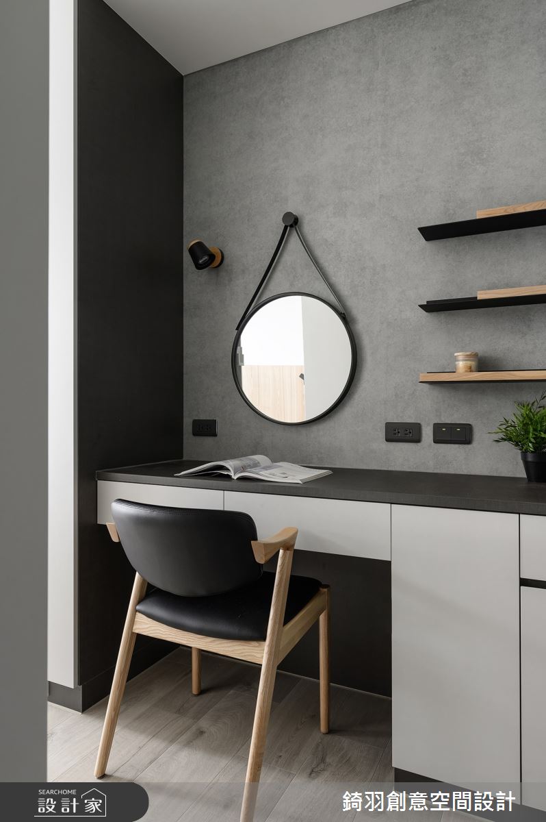 22坪新成屋(5年以下)＿現代風臥室案例圖片＿錡羽創意空間設計＿錡羽_42之30