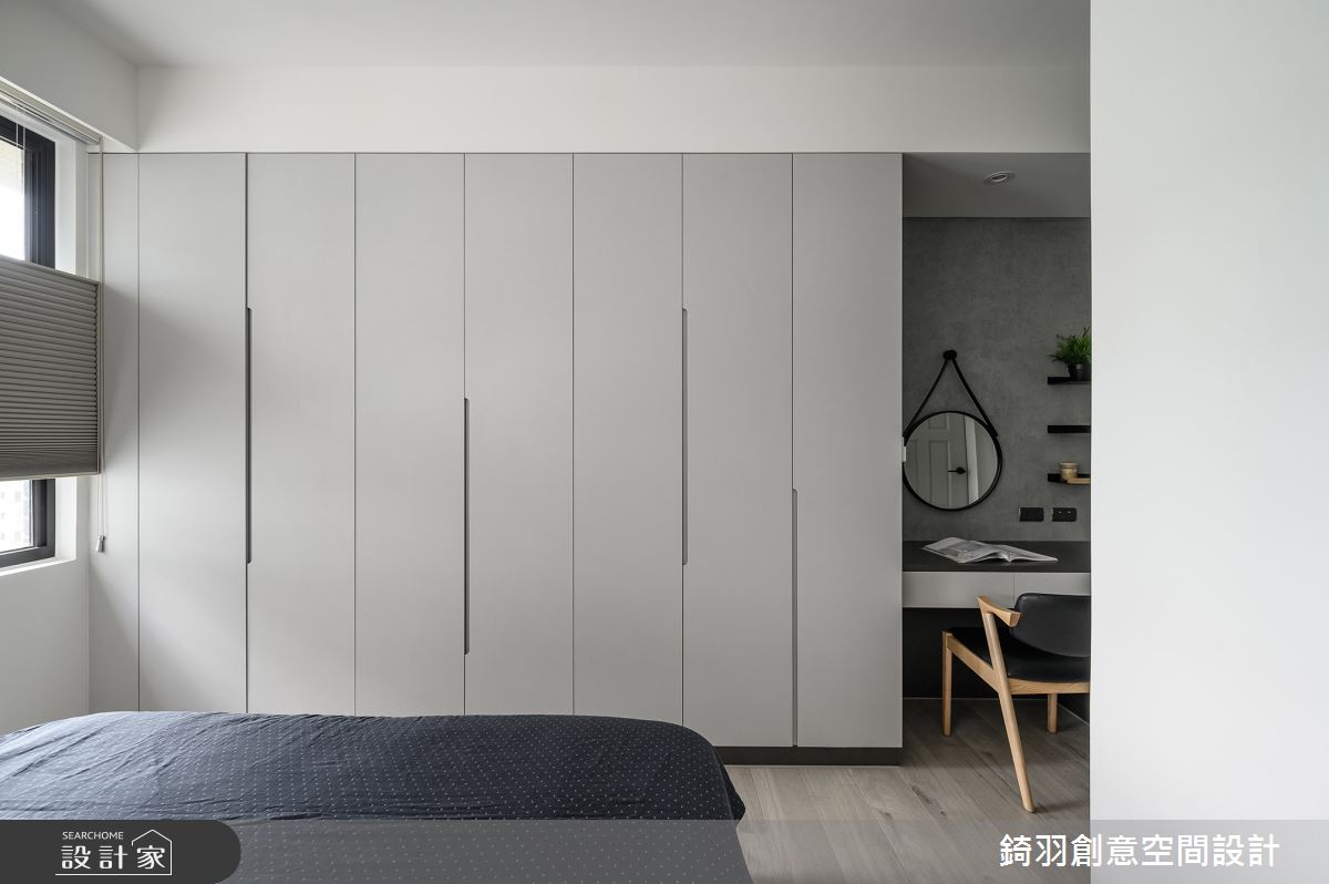 22坪新成屋(5年以下)＿現代風臥室案例圖片＿錡羽創意空間設計＿錡羽_42之32