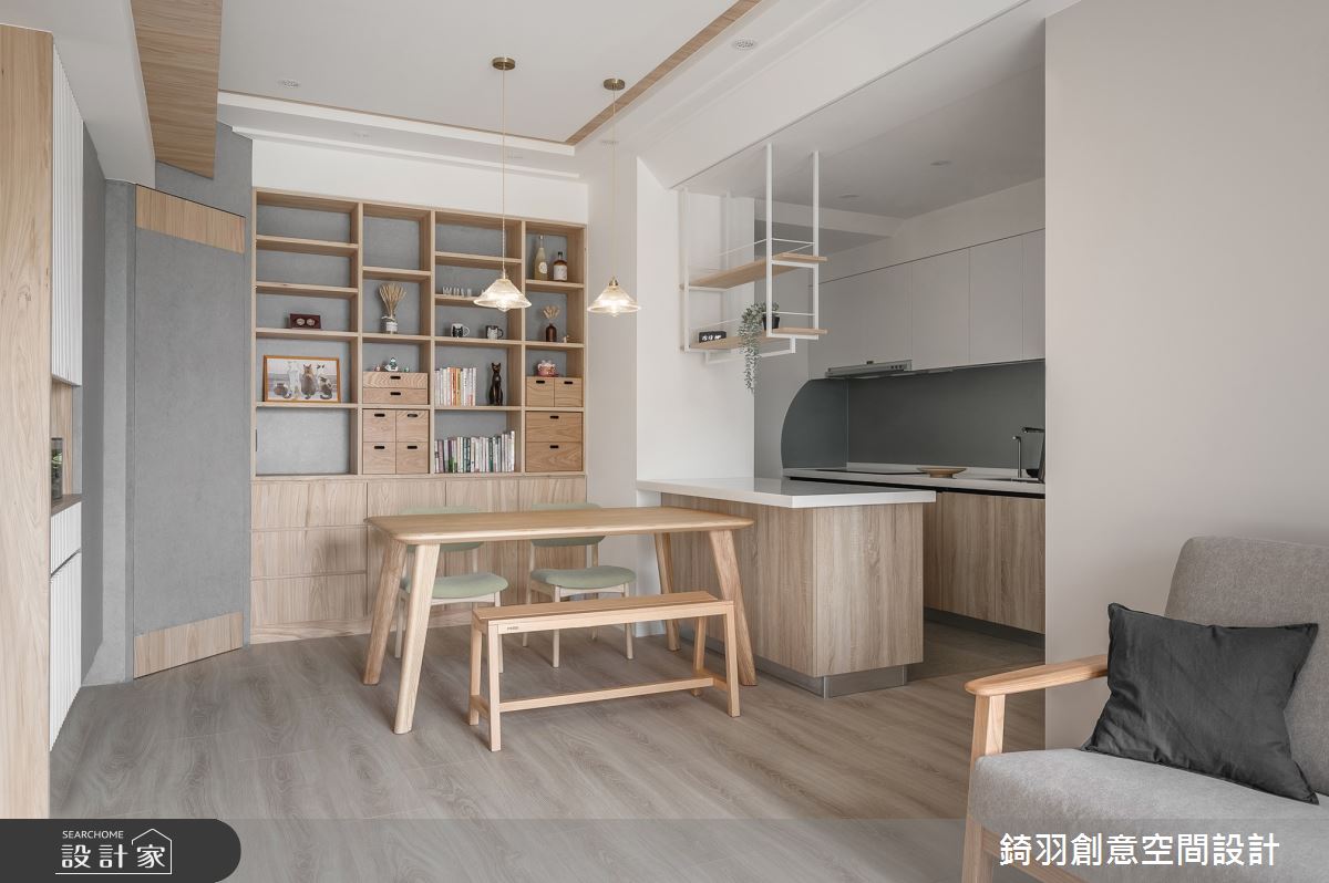 16坪新成屋(5年以下)＿日式無印風客廳案例圖片＿錡羽創意空間設計＿錡羽_43之16