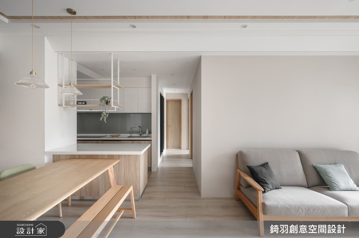 16坪新成屋(5年以下)＿日式無印風客廳案例圖片＿錡羽創意空間設計＿錡羽_43之20