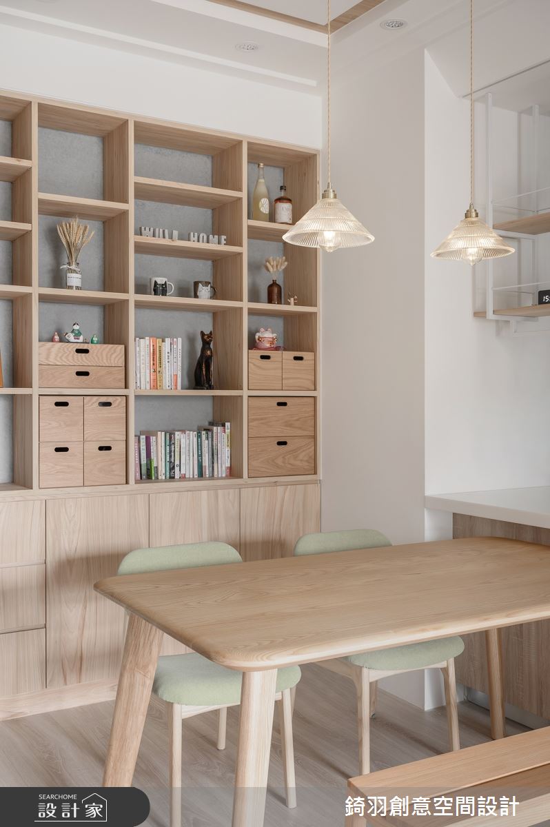 16坪新成屋(5年以下)＿日式無印風客廳案例圖片＿錡羽創意空間設計＿錡羽_43之18
