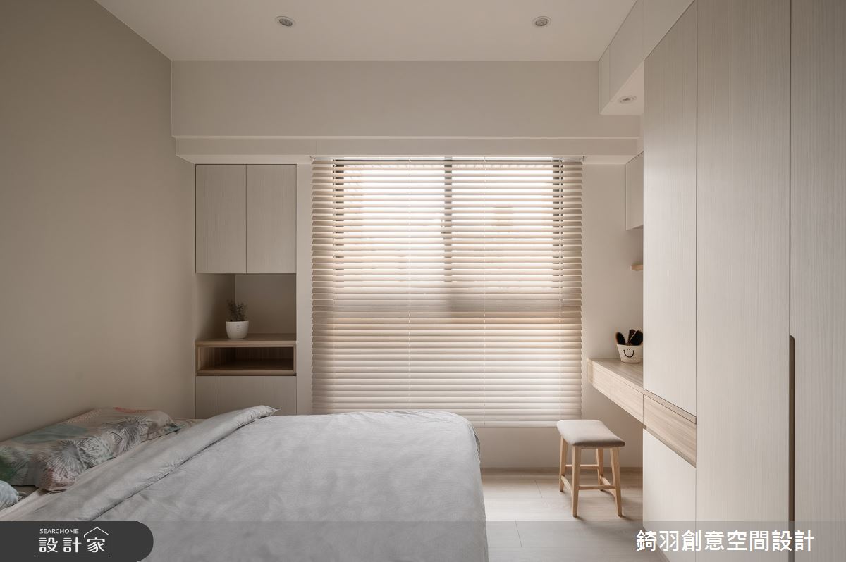 16坪新成屋(5年以下)＿日式無印風臥室案例圖片＿錡羽創意空間設計＿錡羽_43之23