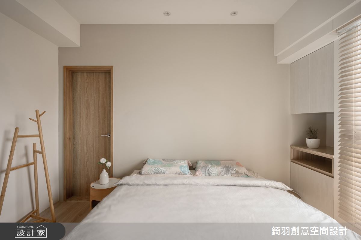16坪新成屋(5年以下)＿日式無印風臥室案例圖片＿錡羽創意空間設計＿錡羽_43之25