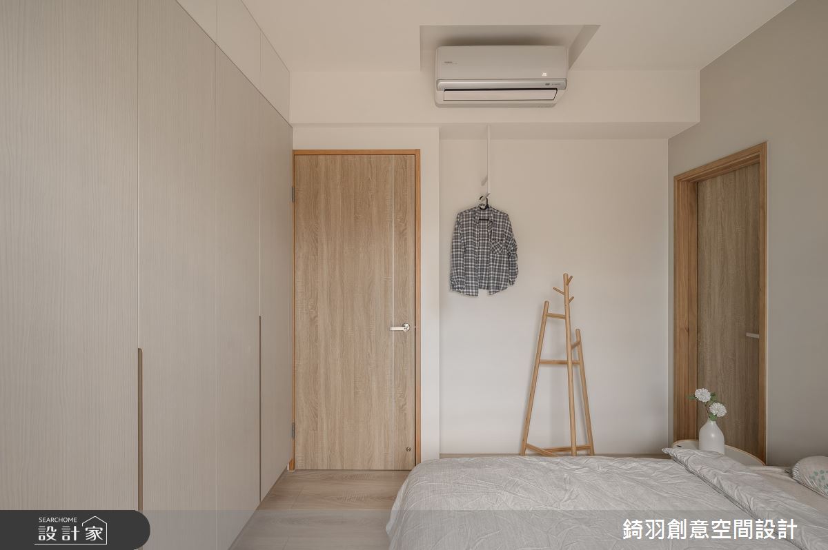 16坪新成屋(5年以下)＿日式無印風臥室案例圖片＿錡羽創意空間設計＿錡羽_43之26