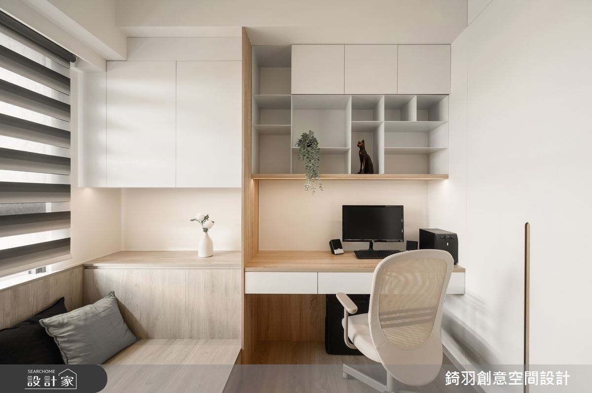 16坪新成屋(5年以下)＿日式無印風書房案例圖片＿錡羽創意空間設計＿錡羽_43之27