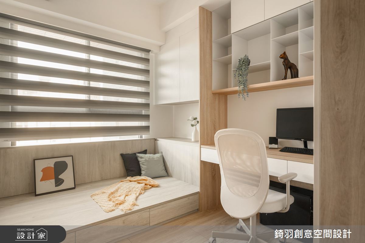 16坪新成屋(5年以下)＿日式無印風書房案例圖片＿錡羽創意空間設計＿錡羽_43之29