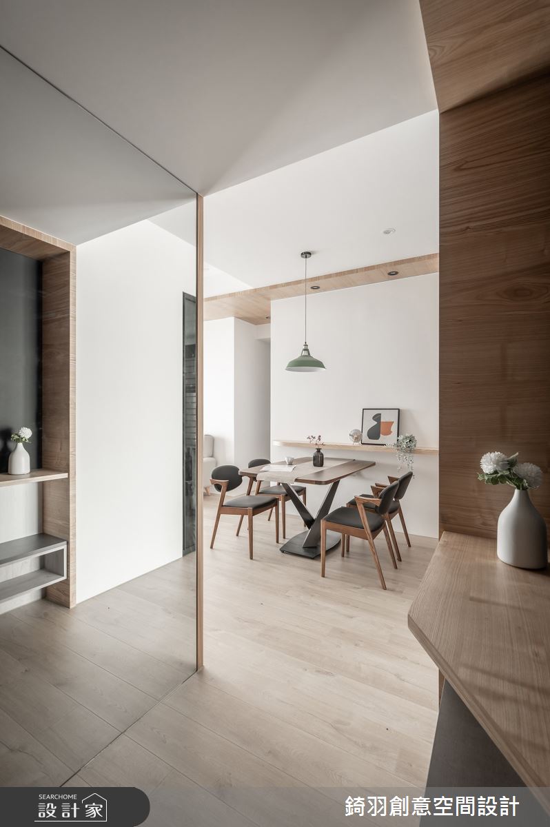25坪新成屋(5年以下)＿現代風玄關案例圖片＿錡羽創意空間設計＿錡羽_44之4
