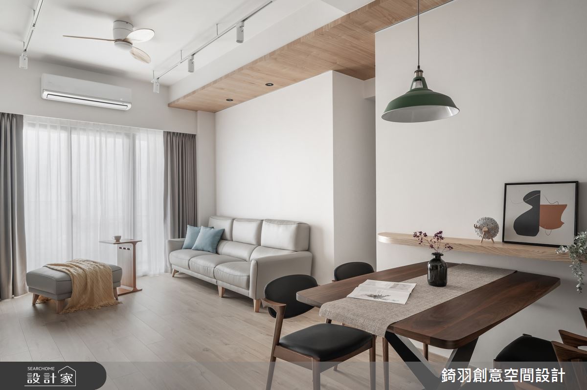 25坪新成屋(5年以下)＿現代風客廳餐廳案例圖片＿錡羽創意空間設計＿錡羽_44之6