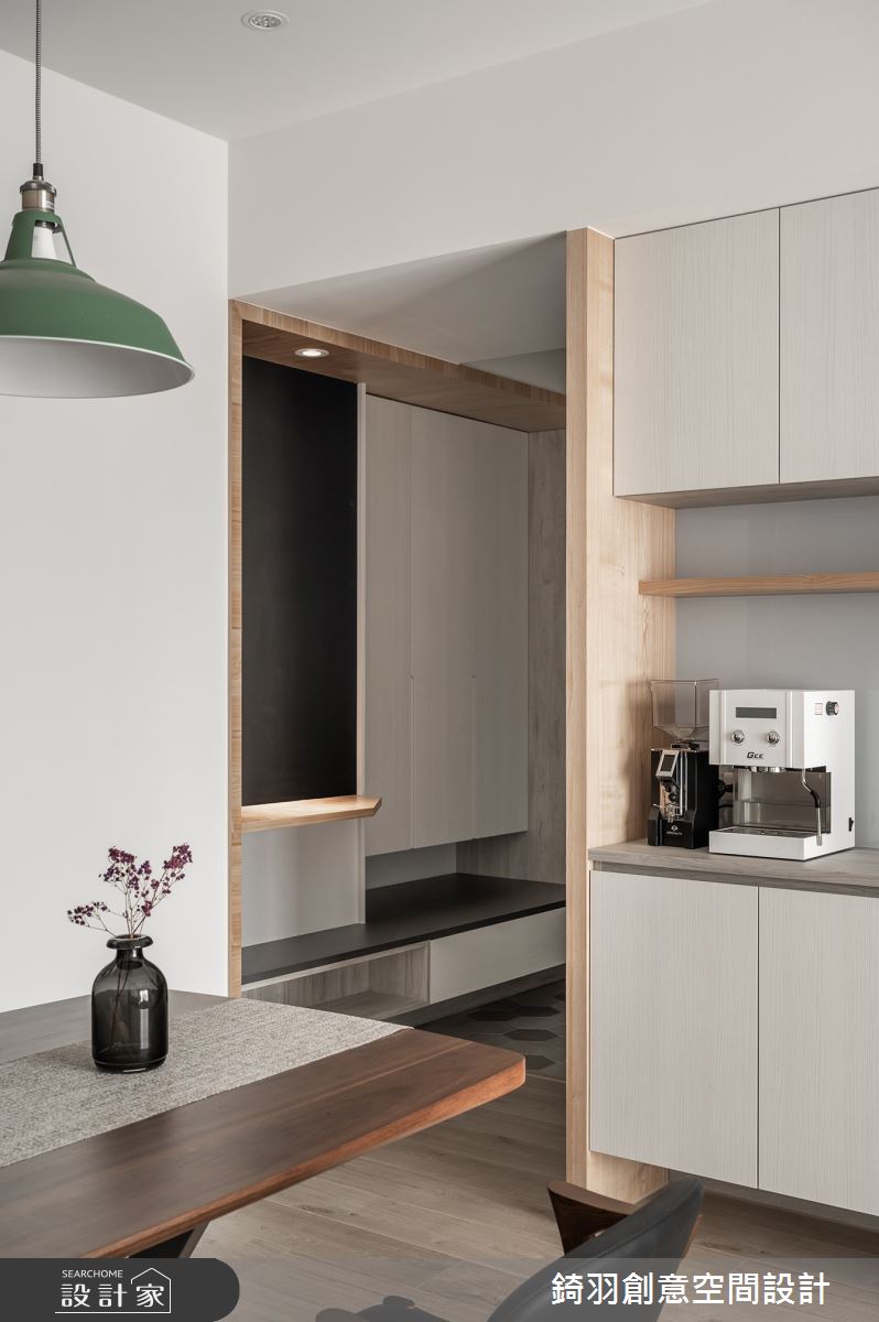 25坪新成屋(5年以下)＿現代風玄關餐廳案例圖片＿錡羽創意空間設計＿錡羽_44之12