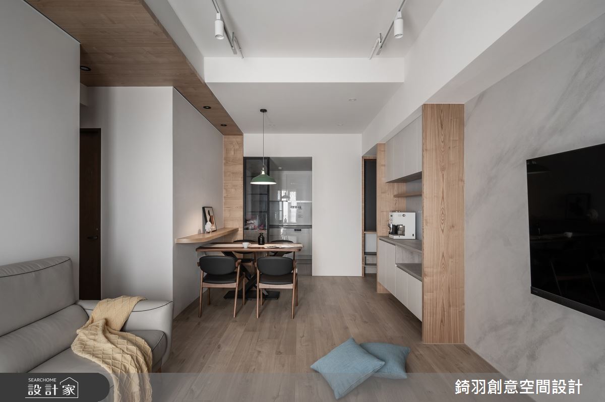 25坪新成屋(5年以下)＿現代風客廳餐廳案例圖片＿錡羽創意空間設計＿錡羽_44之15